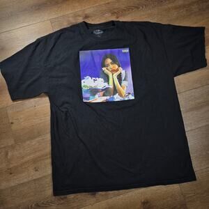 Olivia Rodrigo Sour T Shirt Mens 2XL Black Pop Music Graphic Tour Band Tee